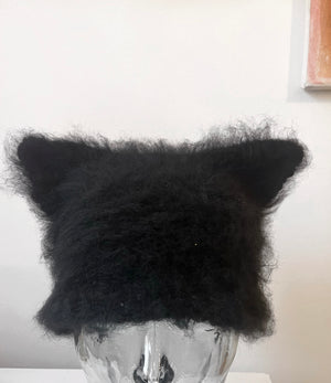 Wool cat beanie